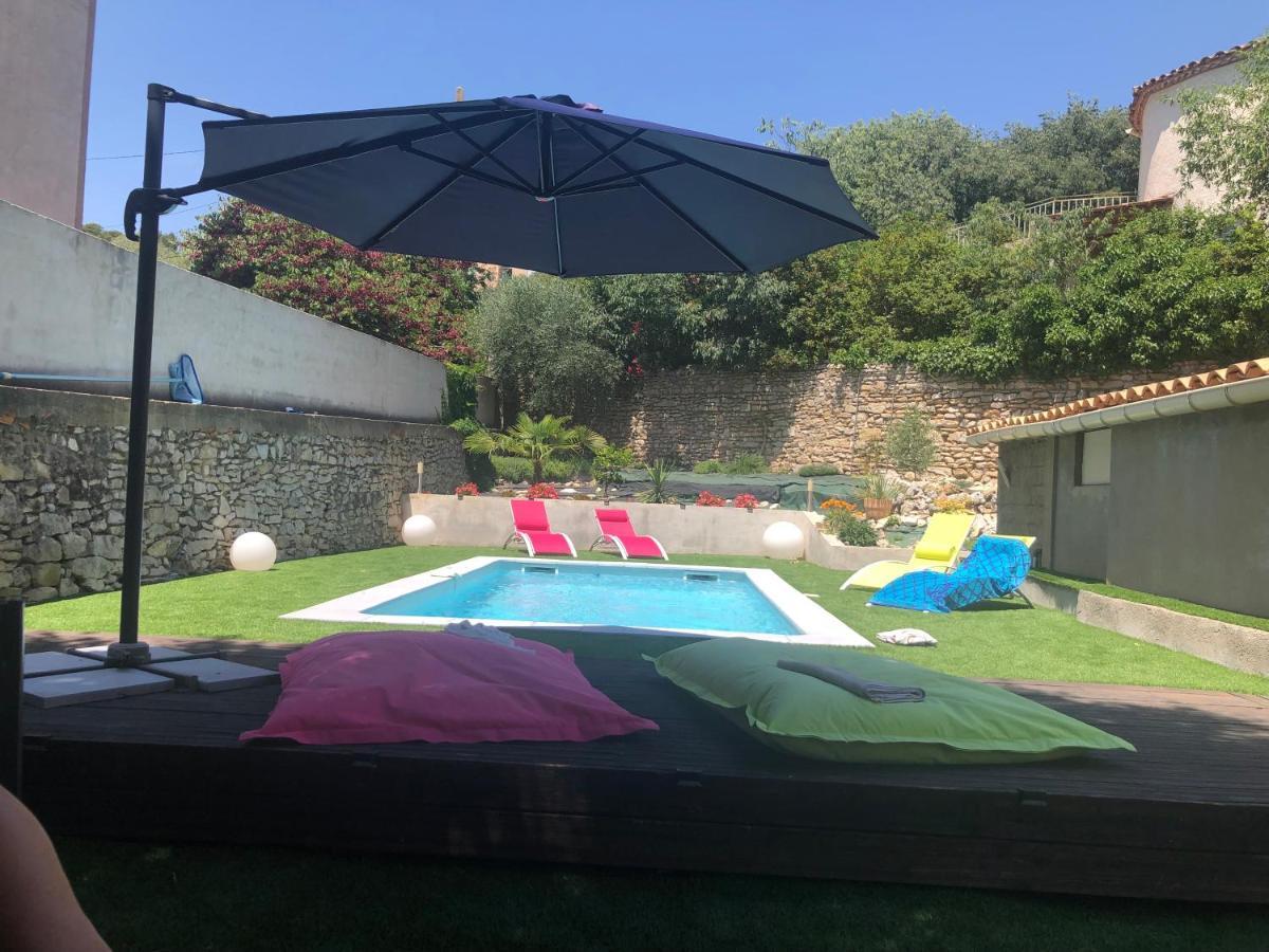 Villa avec piscine privée nimes Exterior foto