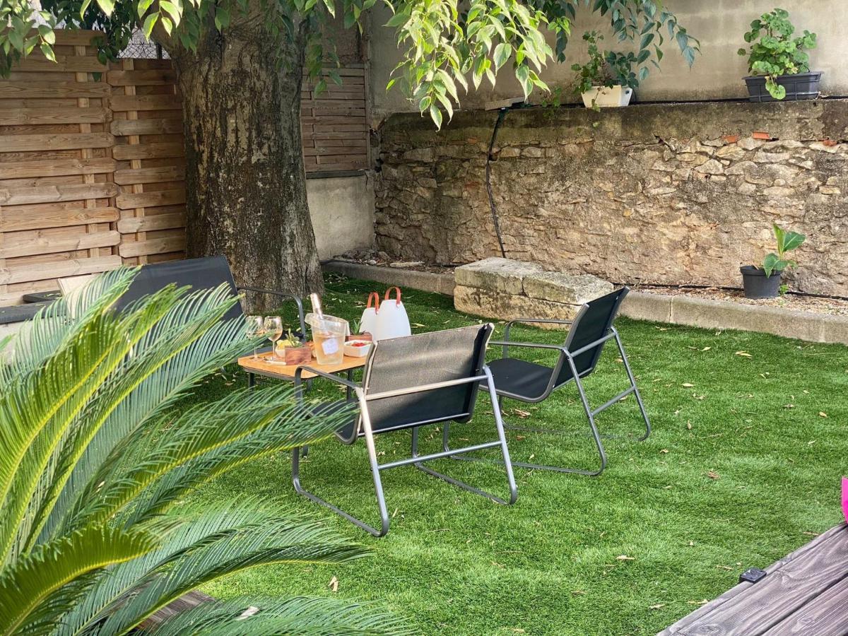 Villa avec piscine privée nimes Exterior foto